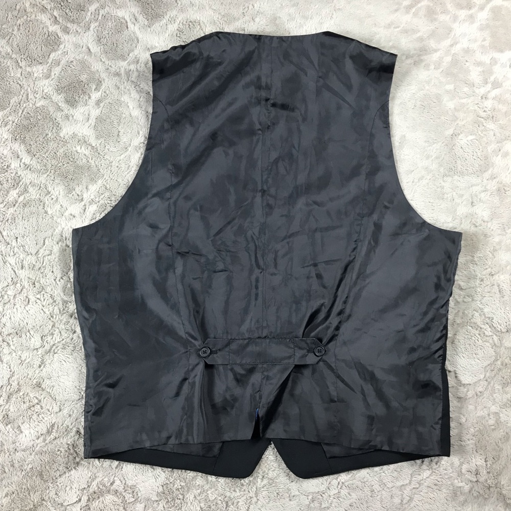 LAST CHANCE CLEARANCE Alfani Suit Vest Black - Picture 8 of 8